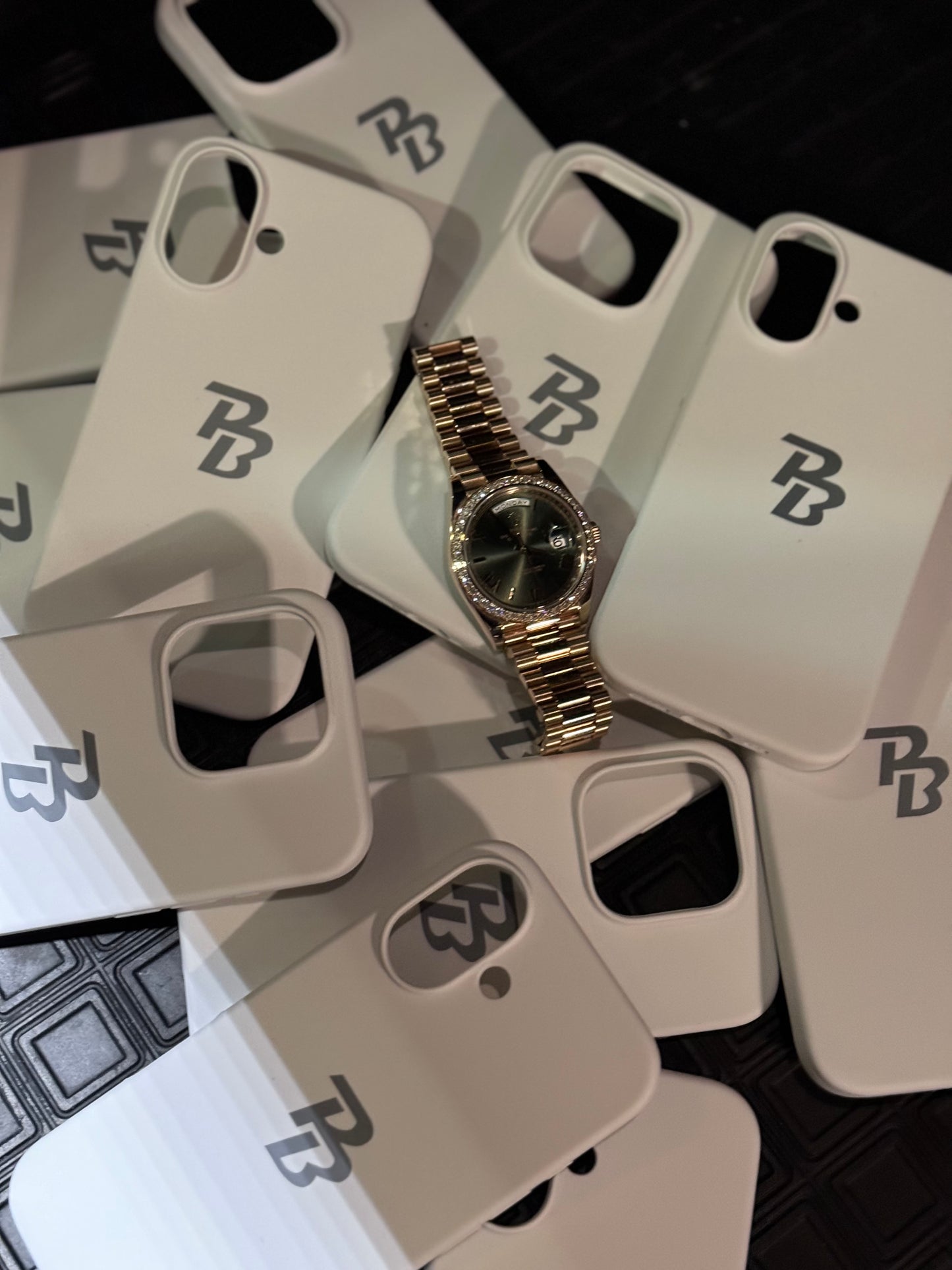 sky blue PB iPhone case